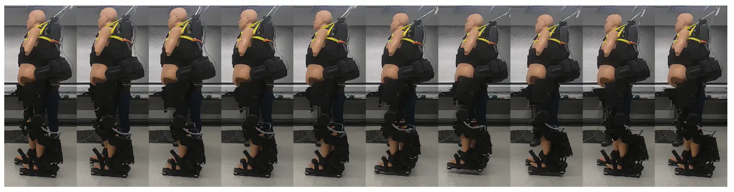 Dynamic locomotion of a lower-limb exoskeleton through virtual constraints based zmp regulation