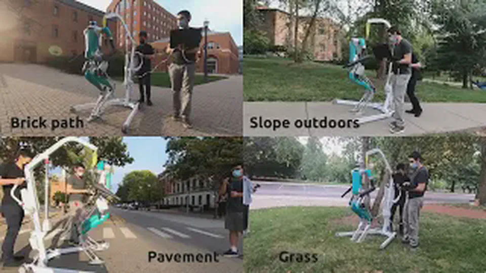 Learning robust walking