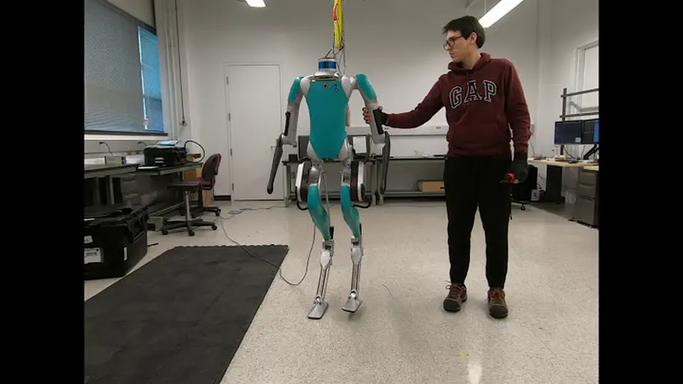 Digit’s first walking experiments