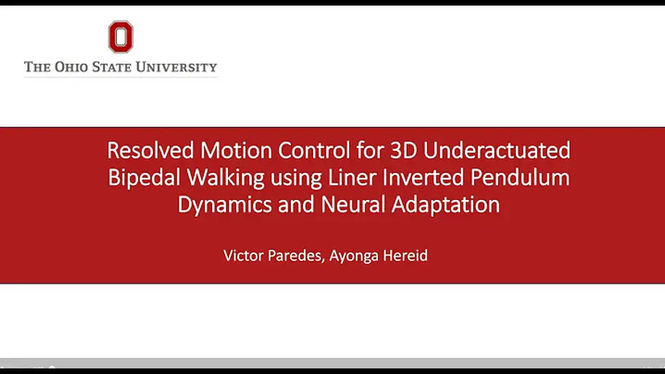Adapting bipedal motion control